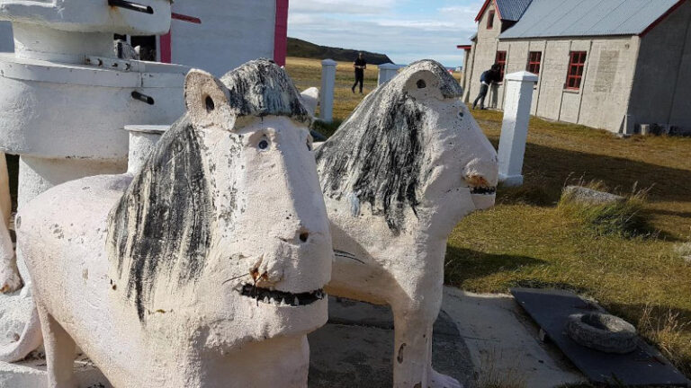 Úr ljónagarði Samúels Jónssonar í Selárdal